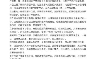 《好东西》陷抄袭风波 导演邵艺辉回应争议